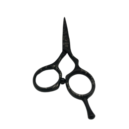 Kenchi Blade Ishito 5.5 Black Flower Hair Scissors